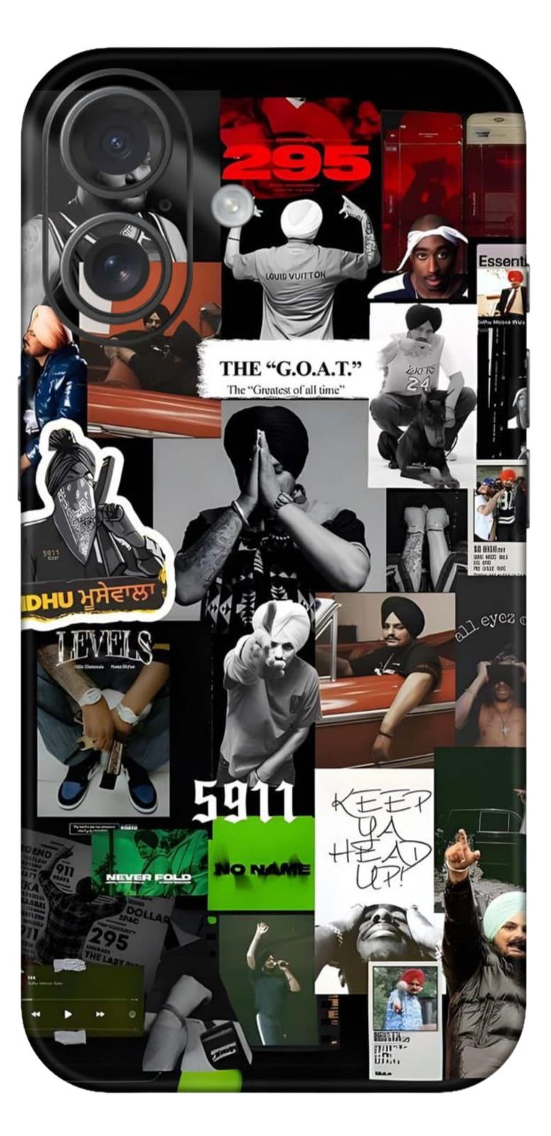Sidhu Moosewala tribute mobile skin