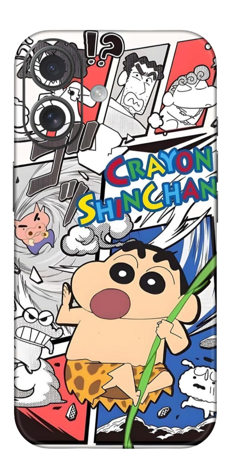 Shinchan cartoon mobile skin